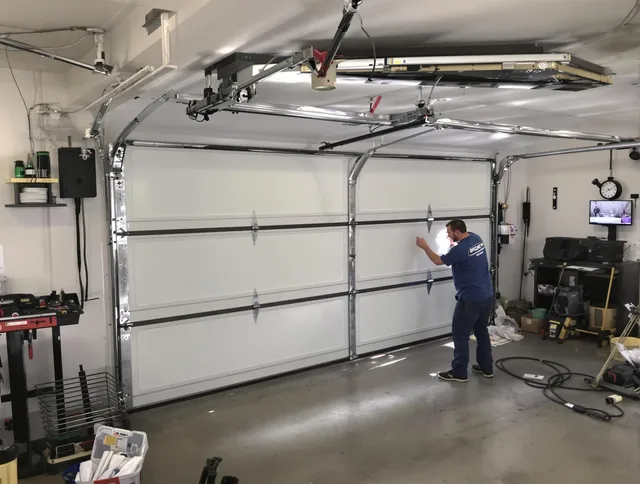Professional garage door repair service by Maywood Garage Door Repair in Maywood