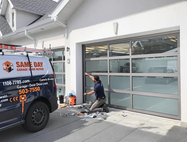 Same-day garage door repair service by Maywood Garage Door Repair in Maywood